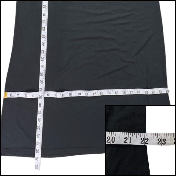 Ambiance Apparel Stretchy High Waist Maxi Skirt Ladies Small Charcoal Gray - Picture 8 of 10